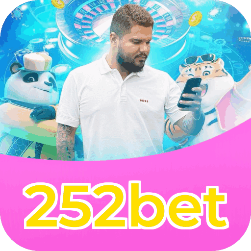 Interface do aplicativo 252bet mostrando jogos disponíveis no iOS e Android